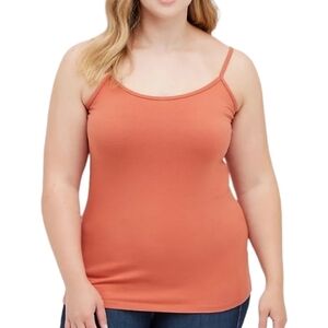 3X • Torrid • FOXY SCOOP NECK CAMI - REDWOOD